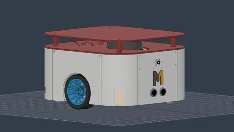 MechaBot CAD model